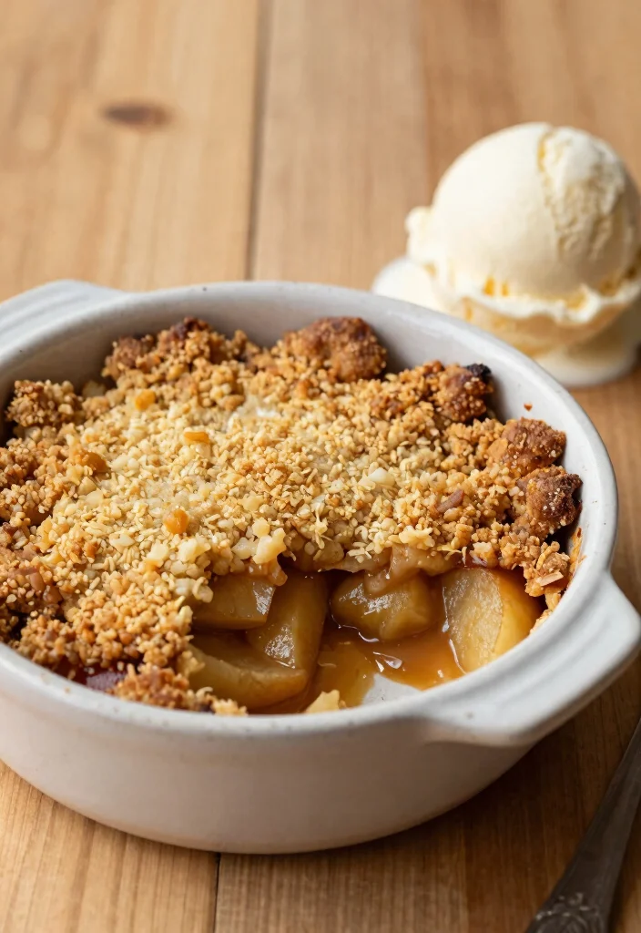 10 Small-Batch Dessert Recipes for Easy Minimal-Prep Treats - 9. Caramelized Apple Crumble