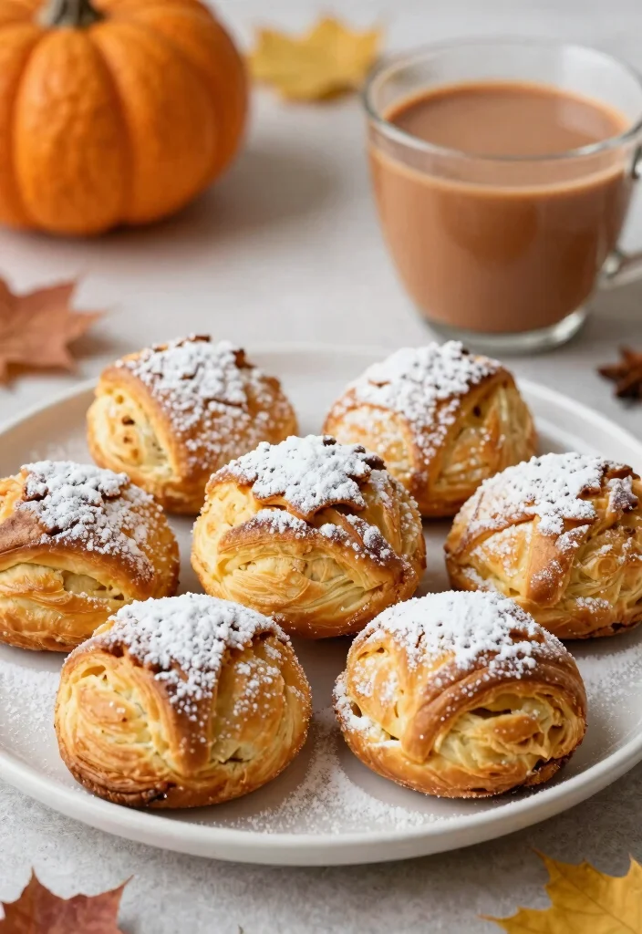 10 Vegan Puff Pastry Recipes for Easy Elegant Plant-Based Treats - 10. Pumpkin Spice Puffs