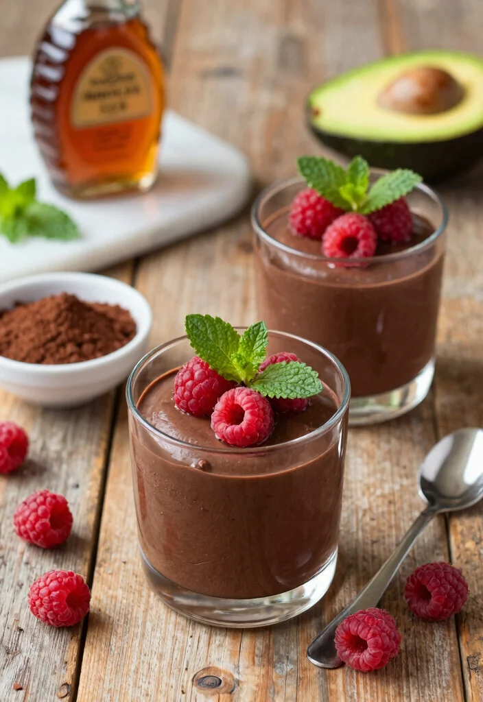 12 Avocado Vegan Recipes for Fresh Creamy Plant-Based Meals - 1. Avocado Chocolate Mousse