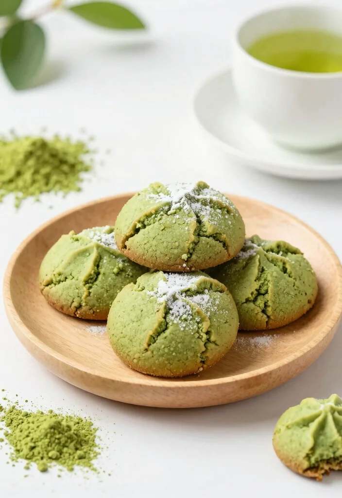 12 Award-Winning Dessert Recipes for Impressive Homemade Sweets - 6. Matcha Green Tea Cookies
