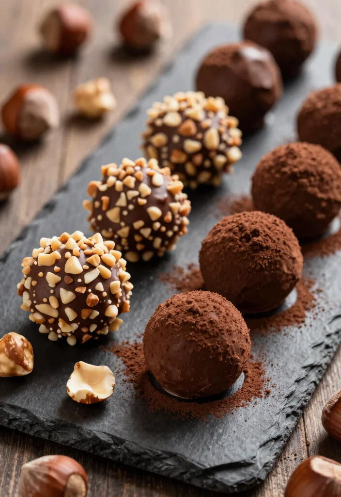 12 Award-Winning Dessert Recipes for Impressive Homemade Sweets - 7. Hazelnut Chocolate Truffles