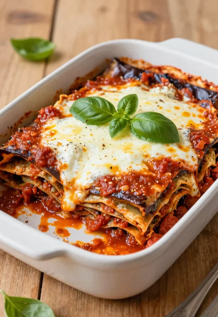 12 Easy Keto Lunch Recipes for Fast Satisfying Midday Meals - 10. Eggplant Lasagna