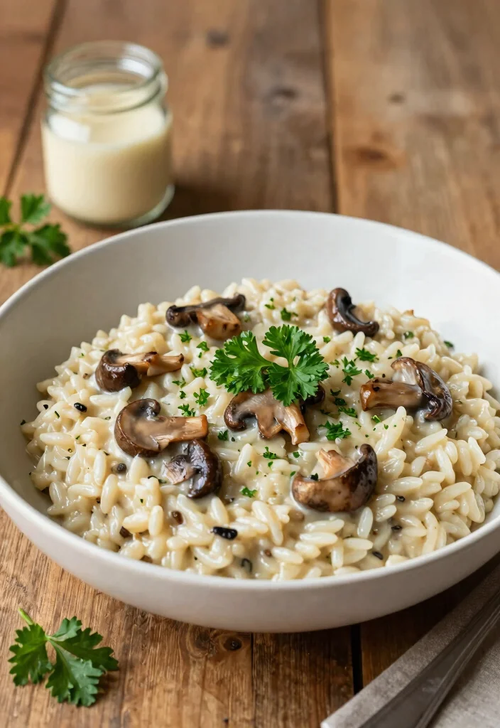 12 Elevated Dinner Recipes for Simple Impressive Flavor - 1. Wild Mushroom Risotto