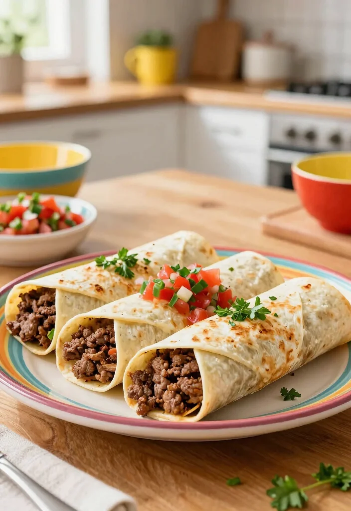 12 Ground Meat Dinner Recipes for Easy Budget-Friendly Meals - 10. Ground Beef Breakfast Burritos