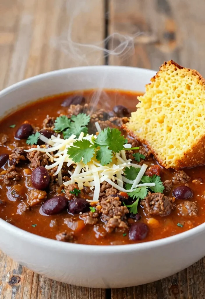 12 Ground Meat Dinner Recipes for Easy Budget-Friendly Meals - 11. Ground Beef and Bean Chili