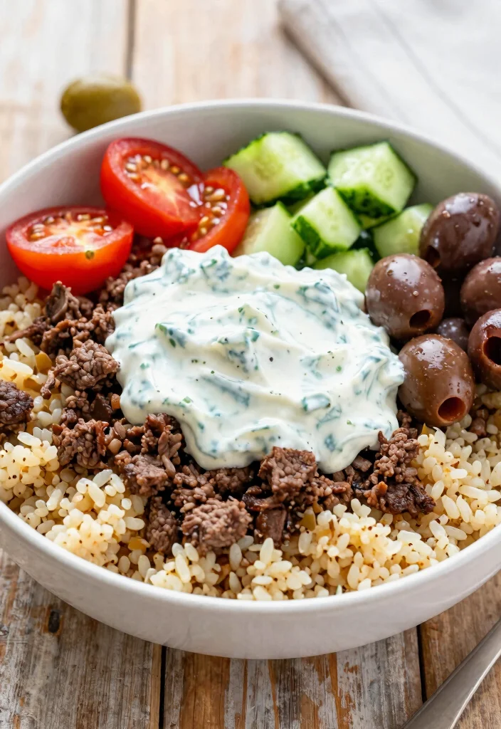 12 Ground Meat Dinner Recipes for Easy Budget-Friendly Meals - 12. Mediterranean Ground Beef Bowls