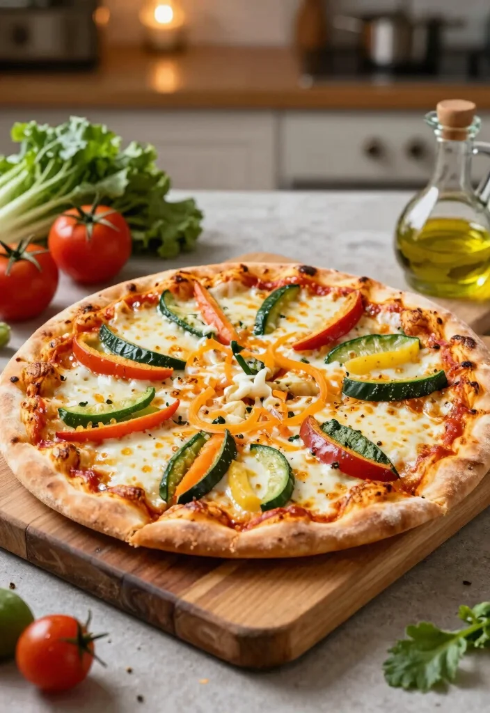 12 Healthy Kid-Friendly Recipes for Easy Nutritious Eating - 7. Homemade Veggie Pizza