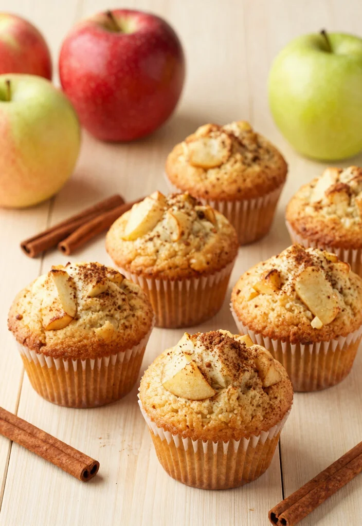 12 Healthy Muffin Recipes for Simple Nutritious Baking - 5. Apple Cinnamon Muffins
