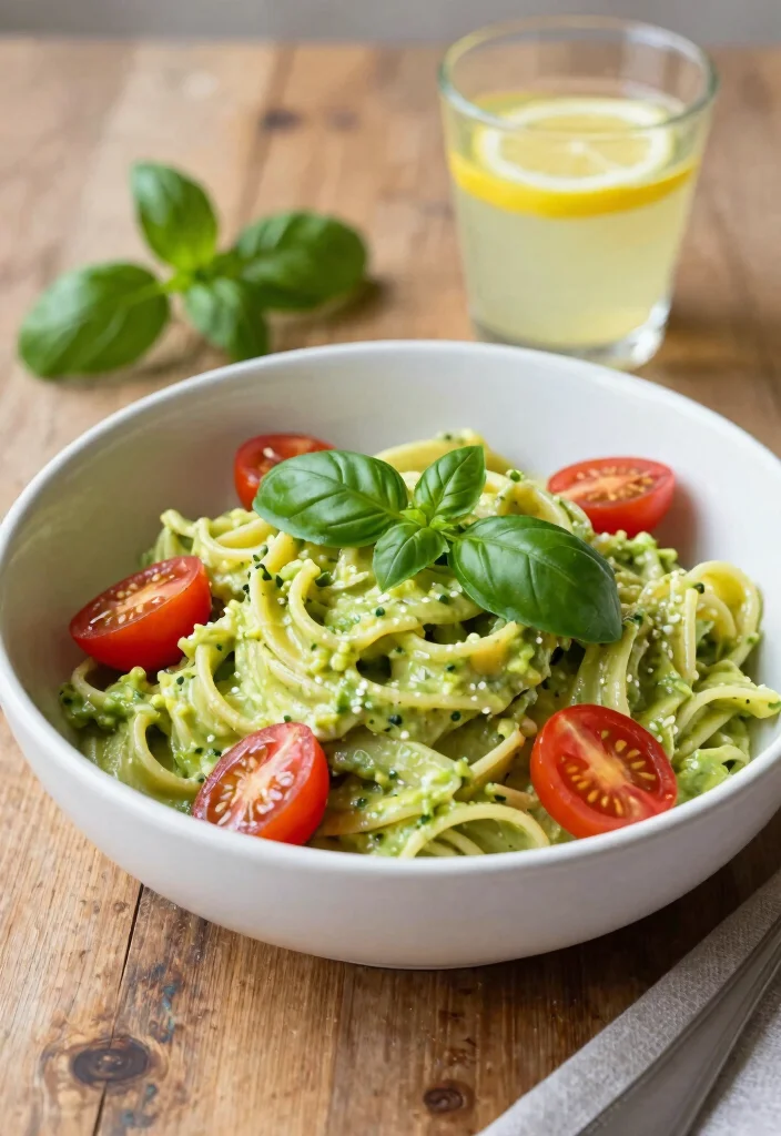 12 Healthy Recipes for Picky Eaters with Simple Mild Flavors - 1. Creamy Avocado Pasta