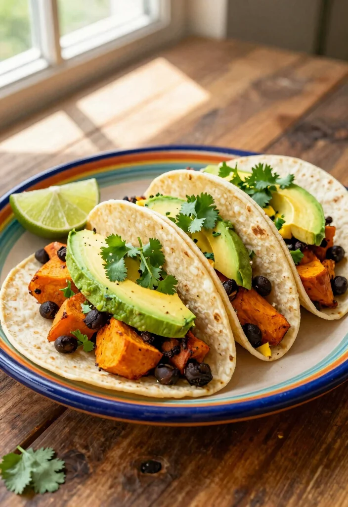 12 Healthy Recipes for Picky Eaters with Simple Mild Flavors - 3. Sweet Potato and Black Bean Tacos