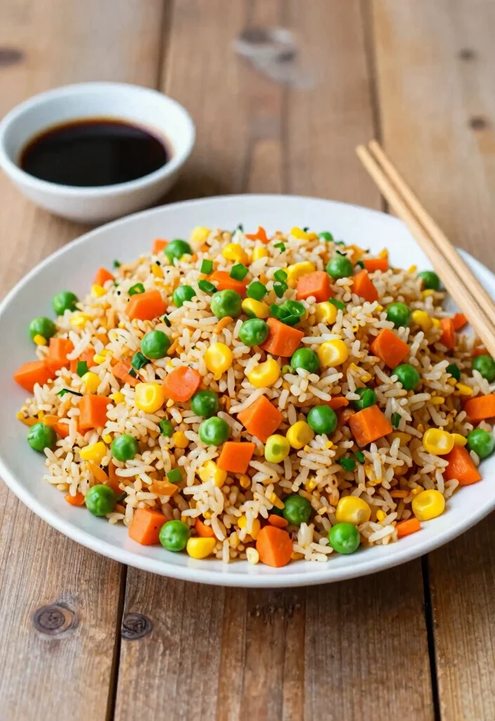 12 Healthy Recipes for Picky Eaters with Simple Mild Flavors - 6. Simple Vegetable Fried Rice