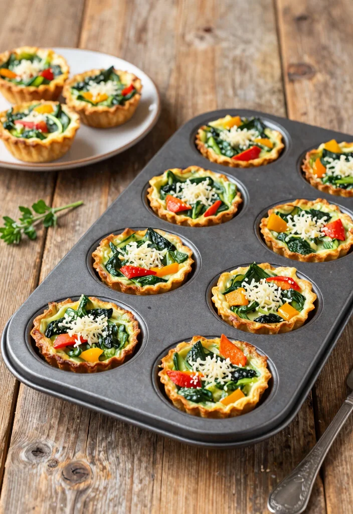 12 Healthy Recipes for Picky Eaters with Simple Mild Flavors - 9. Mini Vegetable Frittatas