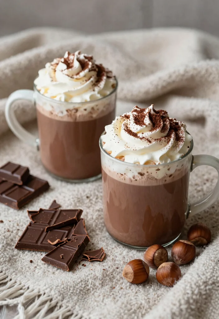 12 Hot Dessert Recipes for Cozy Warm Sweet Comfort - 12. Nutella Hot Chocolate
