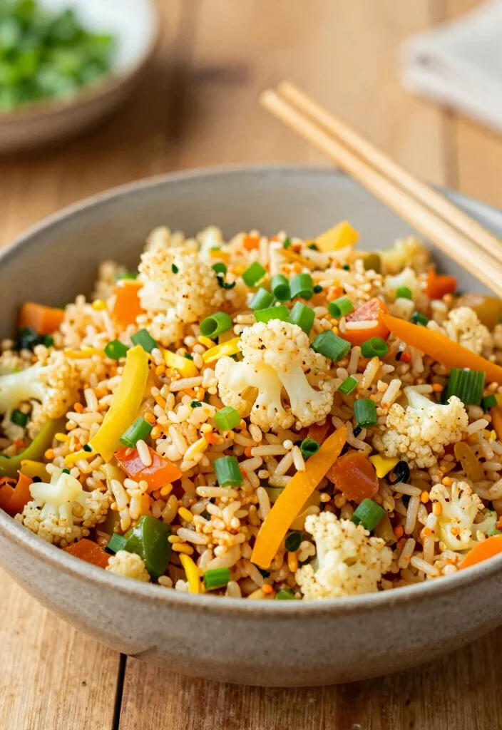 12 Keto Asian Recipes for Easy Flavorful Low-Carb Meals - 4. Asian Cauliflower Fried Rice