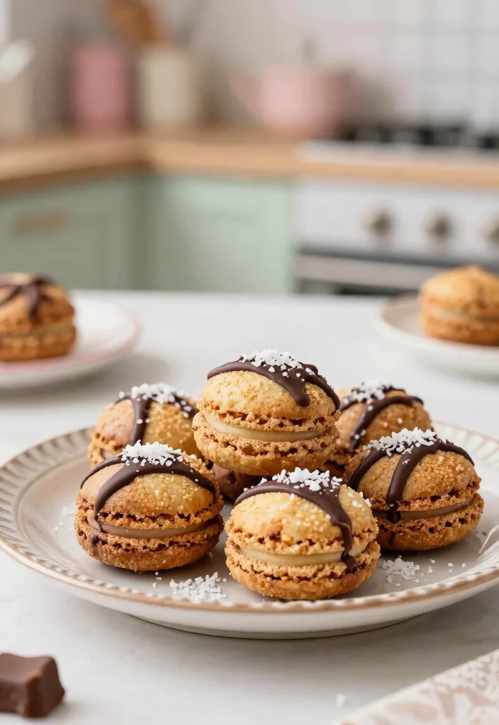 12 Keto Dessert Recipes for Easy Low-Carb Sweet Treats - 5. Chocolate Coconut Macaroons