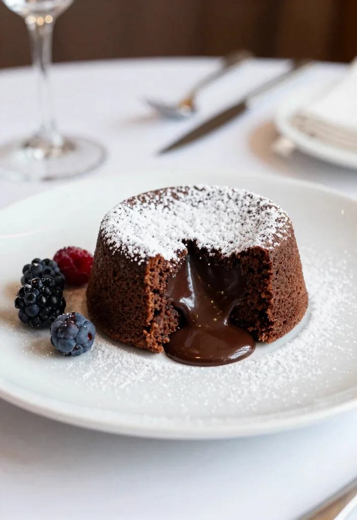 12 Keto Dessert Recipes for Easy Low-Carb Sweet Treats - 7. Keto Chocolate Lava Cake