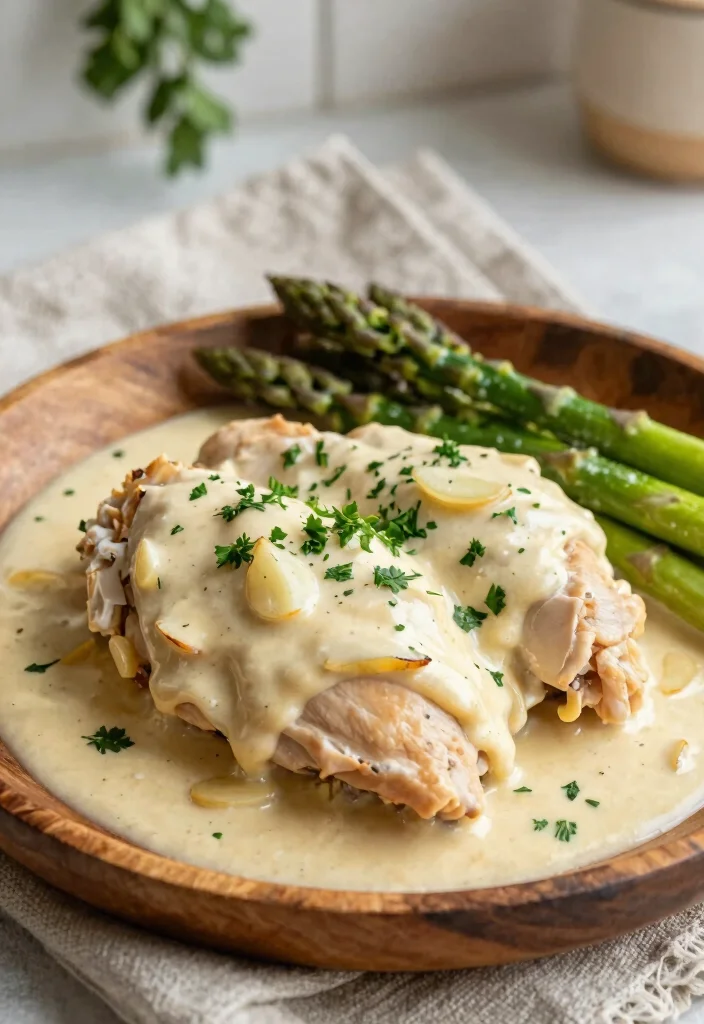 12 Keto Instant Pot Recipes for Fast Hands-Off Low-Carb Meals - 1. Creamy Garlic Butter Chicken