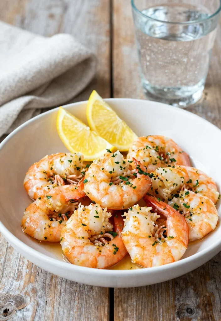 12 Keto Instant Pot Recipes for Fast Hands-Off Low-Carb Meals - 4. Lemon Garlic Herb Shrimp