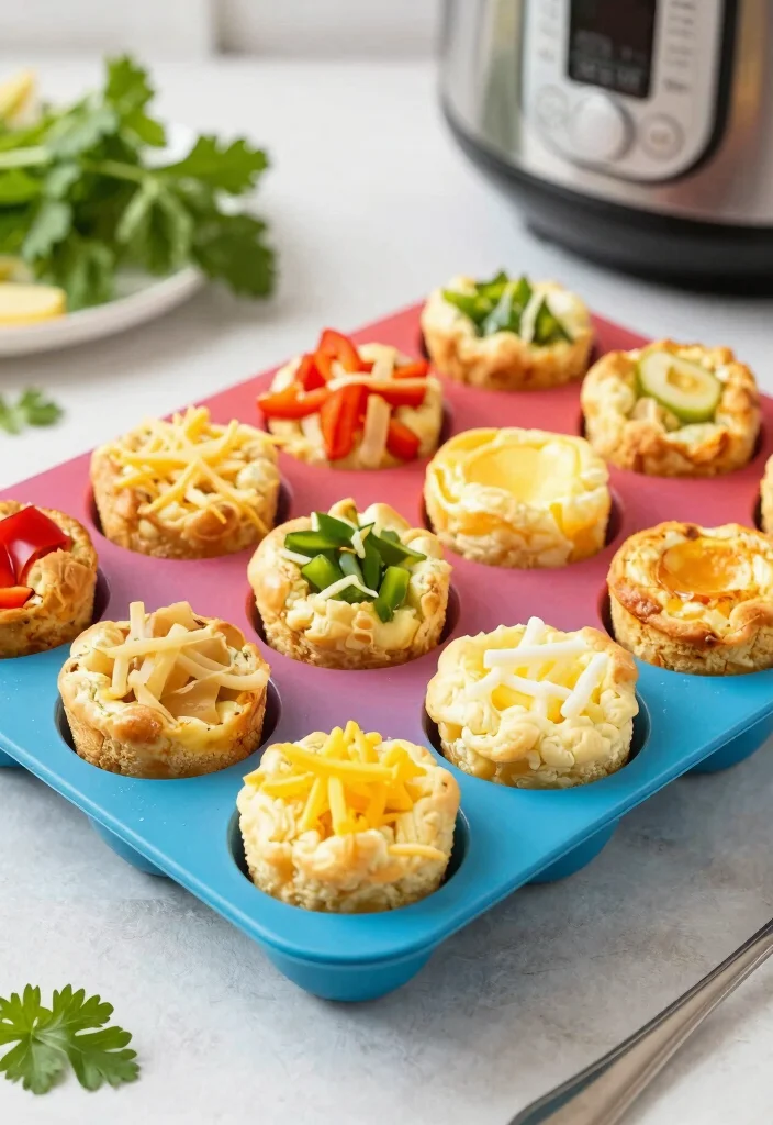 12 Keto Instant Pot Recipes for Fast Hands-Off Low-Carb Meals - 6. Instant Pot Egg Bites