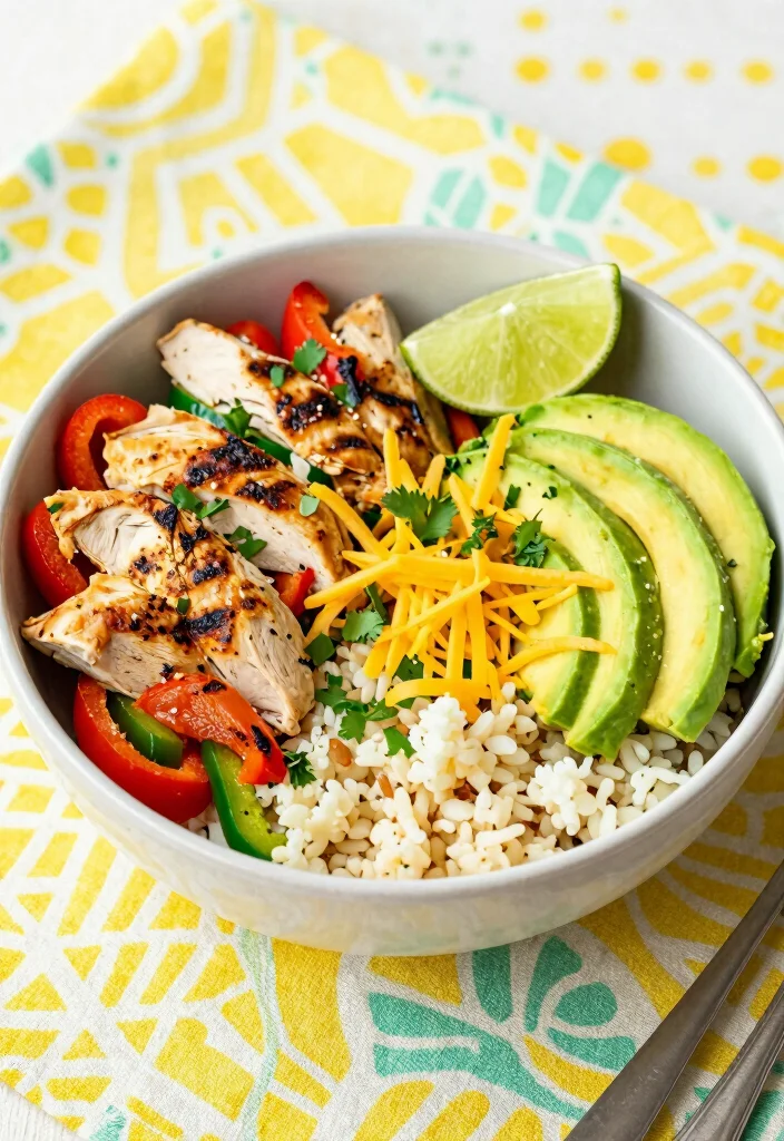 12 Keto Mexican Recipes for Bold Simple Low-Carb Dinners - 3. Cauliflower Rice Burrito Bowl