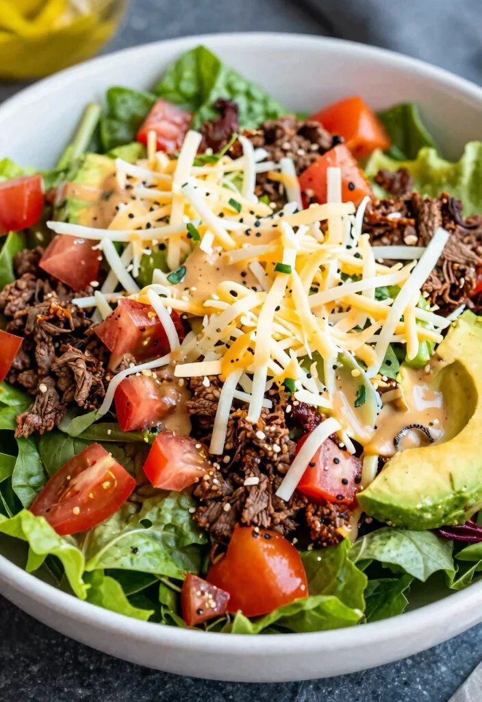 12 Keto Mexican Recipes for Bold Simple Low-Carb Dinners - 9. Taco Salad