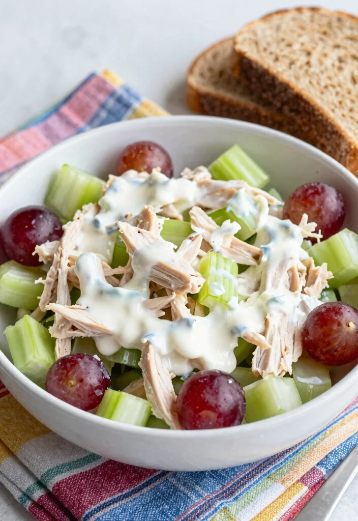 12 Lean Dinner Recipes for Light Balanced Weeknight Eating - 10. Greek Yogurt Chicken Salad