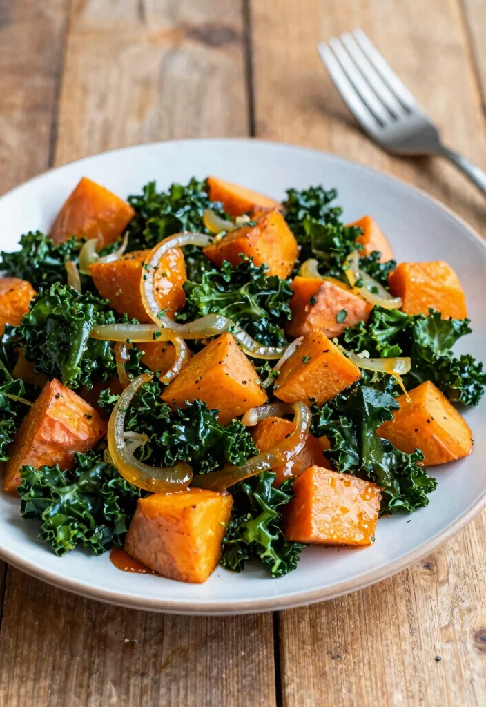 12 Lean Dinner Recipes for Light Balanced Weeknight Eating - 12. Sweet Potato and Kale Hash
