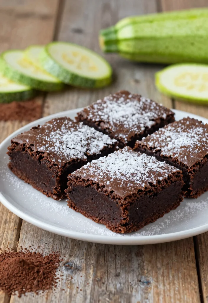 12 Light Healthy Dessert Recipes for Fresh Guilt-Free Sweets - 10. Zucchini Brownies