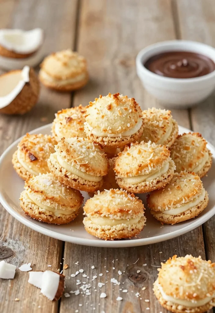 12 Light Healthy Dessert Recipes for Fresh Guilt-Free Sweets - 8. Coconut Macaroons