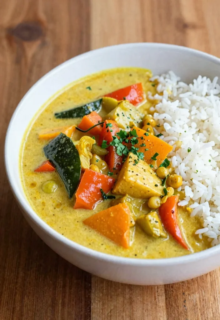 12 Plant-Based Dinner Recipes for Fresh Simple Weeknight Eating - 11. Vegetable Curry