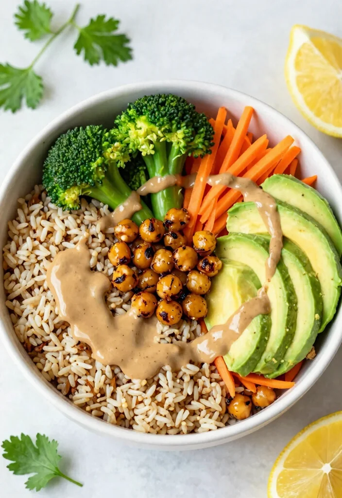 12 Plant-Based Dinner Recipes for Fresh Simple Weeknight Eating - 5. Vegan Buddha Bowl