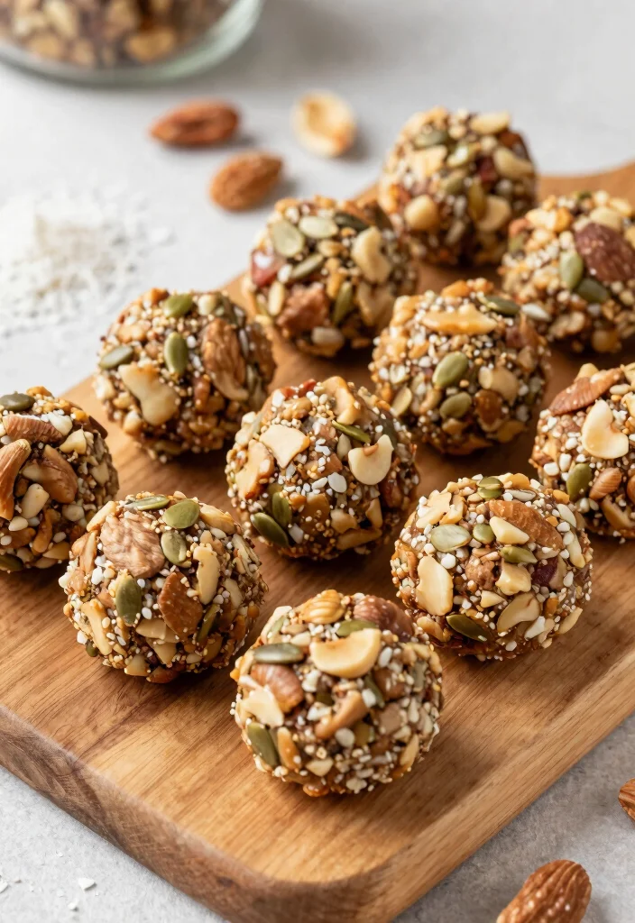 12 Whole-Food Vegan Recipes for Clean Nourishing Meals - 12. Fruit and Nut Energy Bites