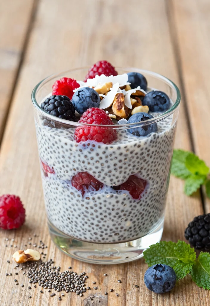 12 Whole-Food Vegan Recipes for Clean Nourishing Meals - 8. Chia Seed Pudding