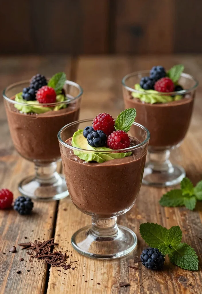 12 Winter Vegan Recipes for Cozy Warming Seasonal Meals - 12. Chocolate Avocado Mousse