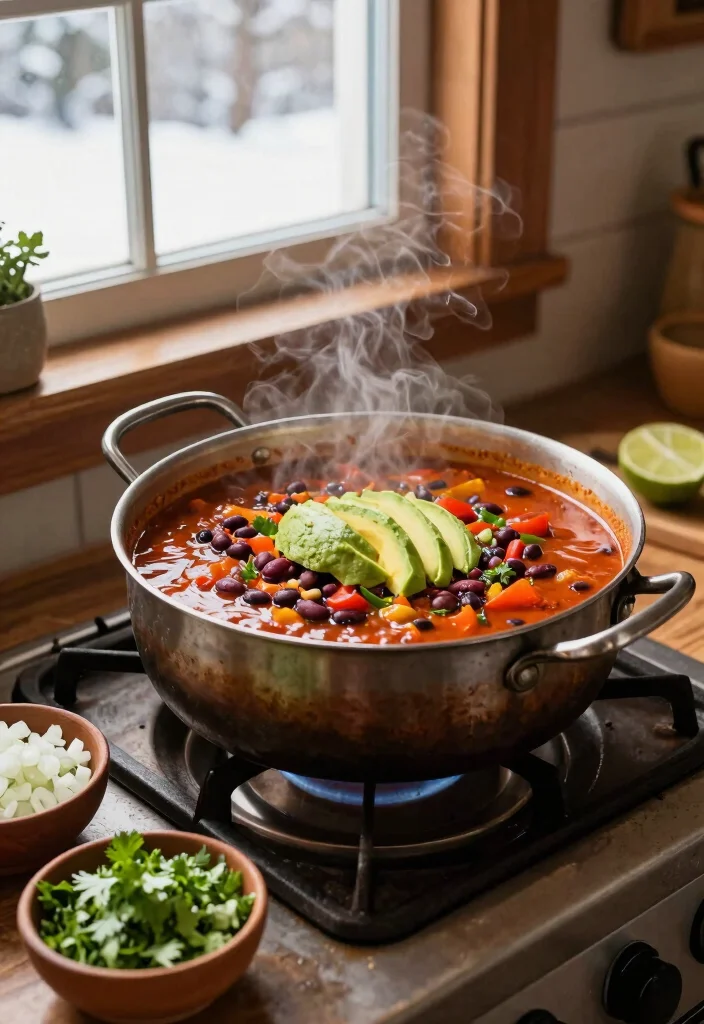 12 Winter Vegan Recipes for Cozy Warming Seasonal Meals - 2. Hearty Vegan Chili