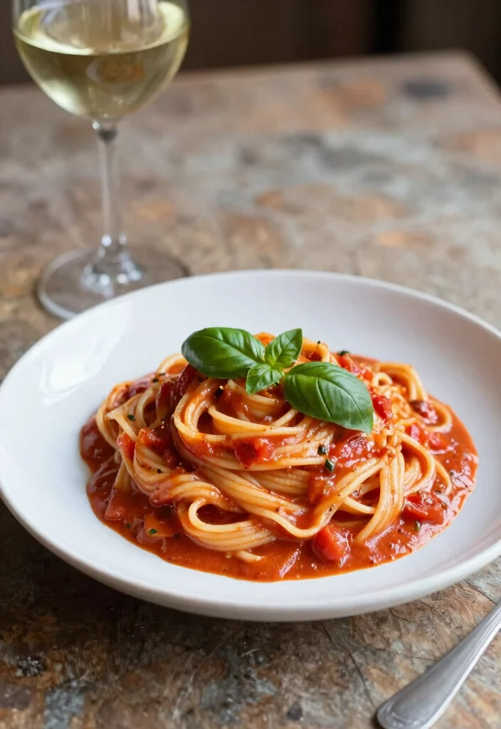 12 Winter Vegan Recipes for Cozy Warming Seasonal Meals - 8. Creamy Vegan Tomato Basil Pasta