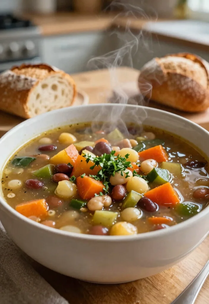 14 High-Protein Dinner Recipes for Easy Satisfying Meals - 6. High-Protein Vegetable Soup