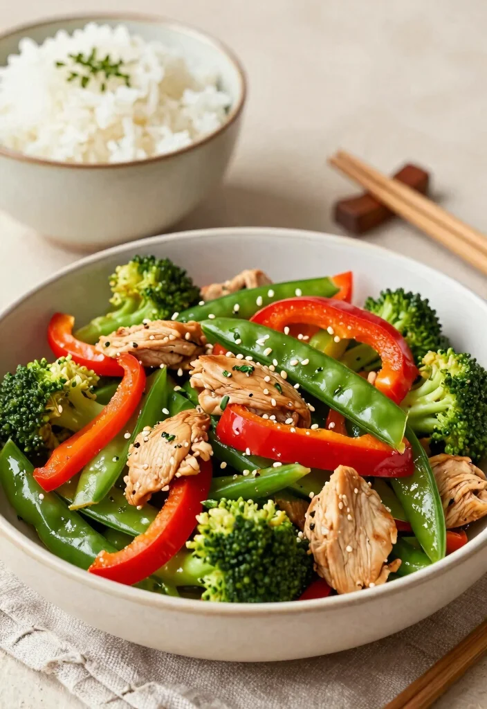14 High-Protein Healthy Recipes for Easy Filling Meals - 3. Chicken Stir-Fry