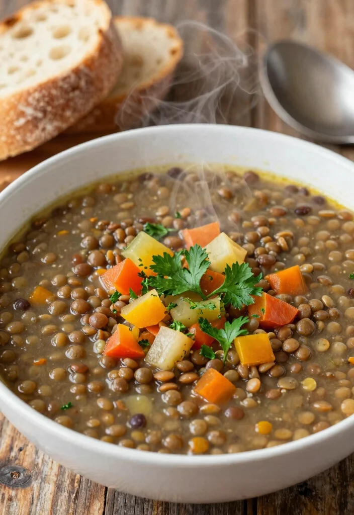 14 High-Protein Healthy Recipes for Easy Filling Meals - 4. Lentil Soup
