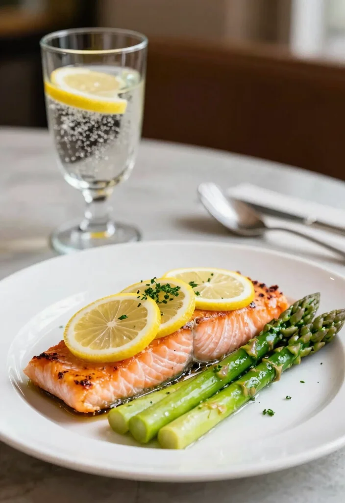 14 High-Protein Healthy Recipes for Easy Filling Meals - 5. Baked Salmon with Asparagus