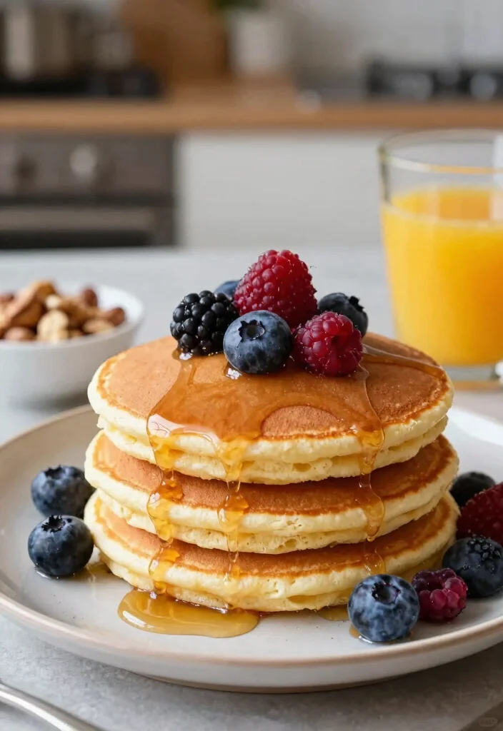 14 High-Protein Healthy Recipes for Easy Filling Meals - 6. Protein Pancakes