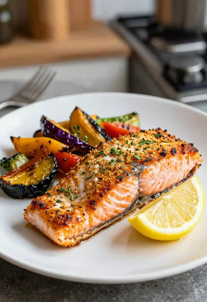 14 Top Dinner Recipes for Easy Delicious Everyday Meals - 11. Herb-Crusted Salmon