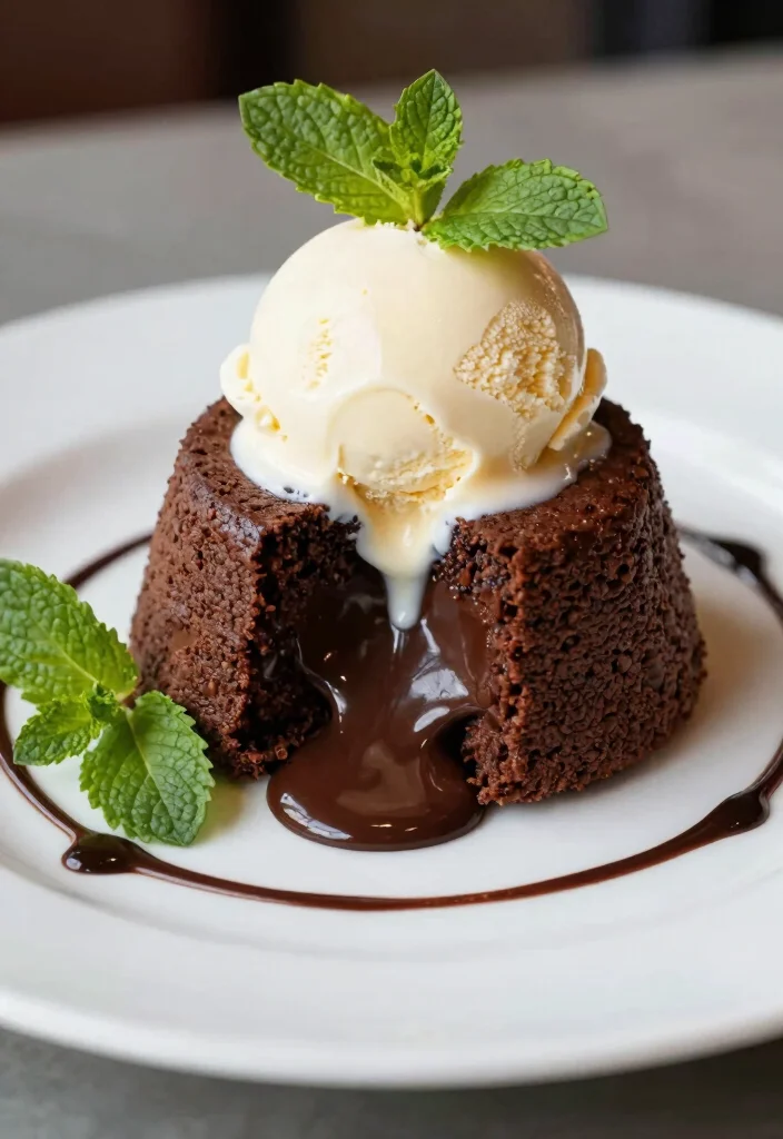 14 Dessert Recipes for Easy Crowd-Pleasing Sweet Treats - 12. Chocolate Lava Cake
