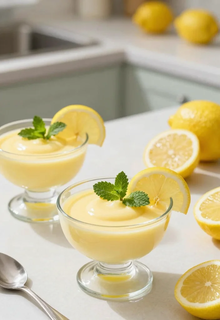 8 No-Salt Dessert Recipes for Light Simple Sweet Ideas - 8. Light Lemon Pudding