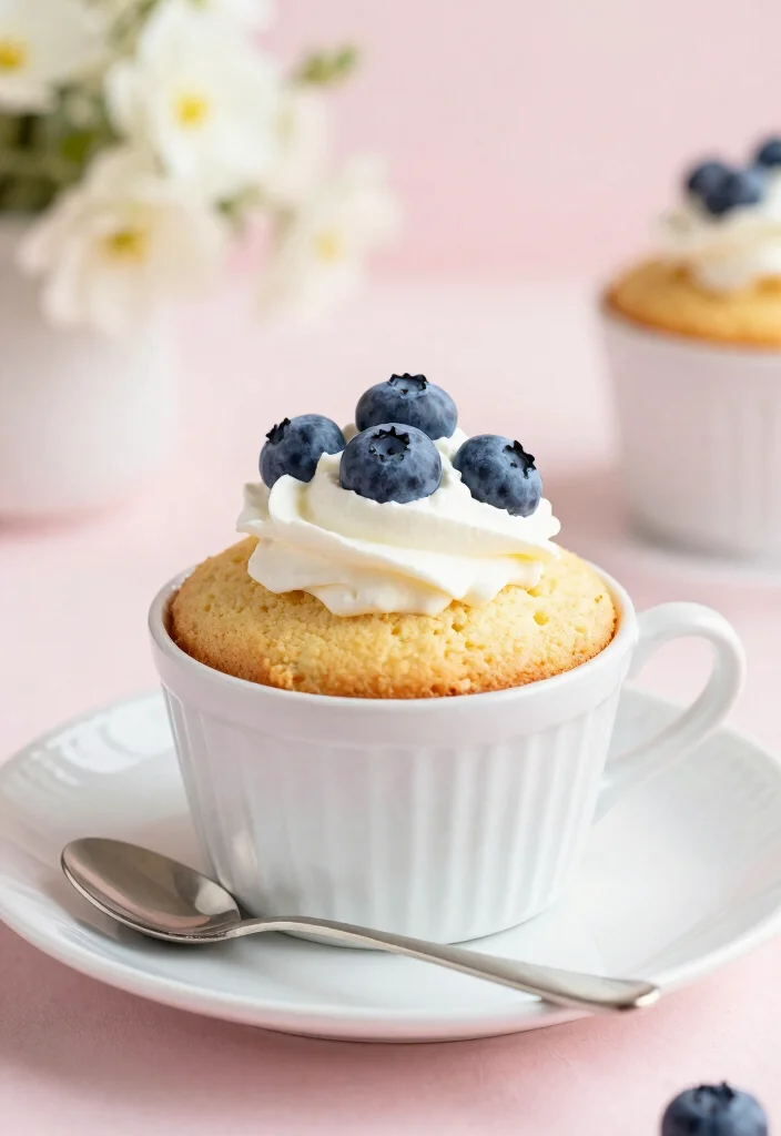 8 Single-Serve Dessert Recipes for Fast Simple Sweet Cravings - 2. Vanilla Bean Mug Cake