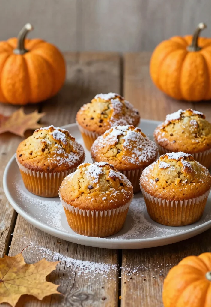 14 Dessert Recipes for Easy Crowd-Pleasing Sweet Treats - 10. Pumpkin Spice Muffins