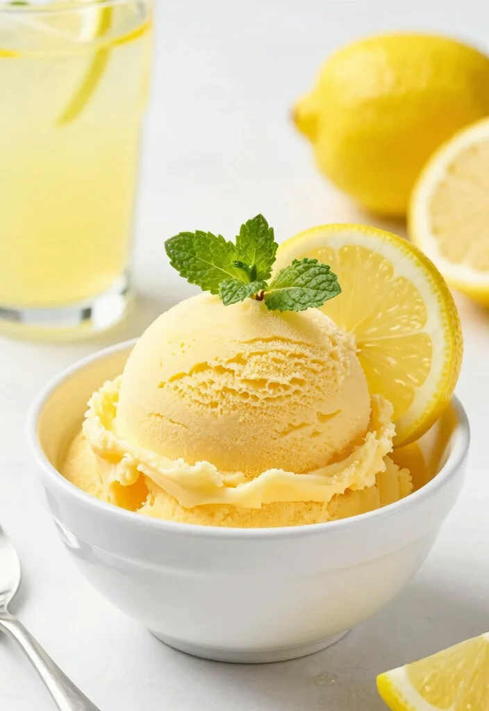 14 Dessert Recipes for Easy Crowd-Pleasing Sweet Treats - 8. Lemon Sorbet